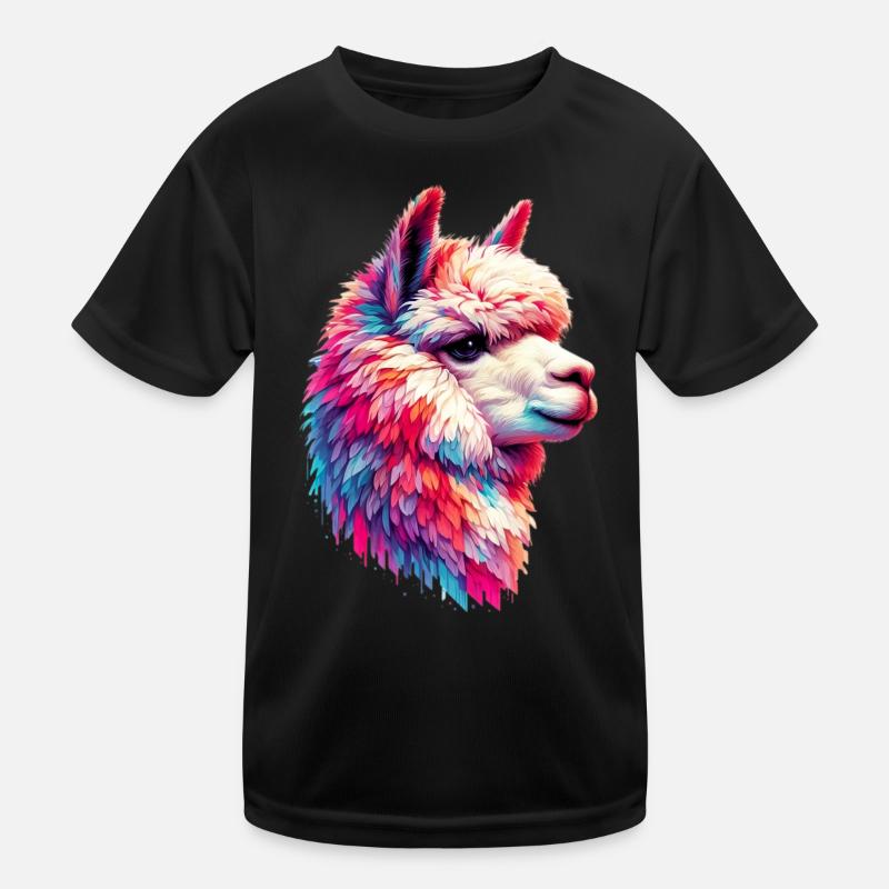 Alpaka Kinder Funktions-T-Shirt