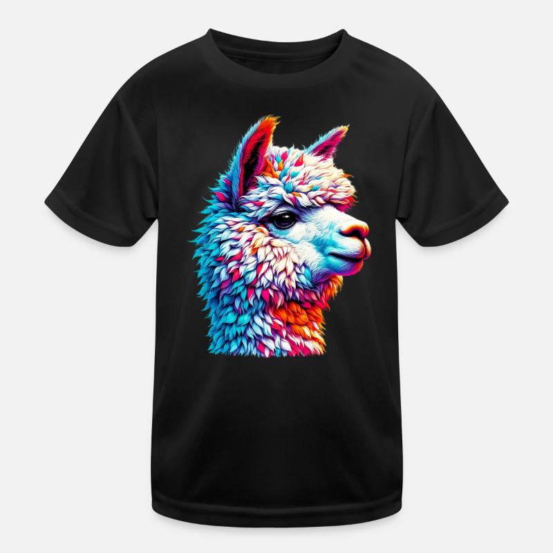 Alpaka Kinder Funktions-T-Shirt