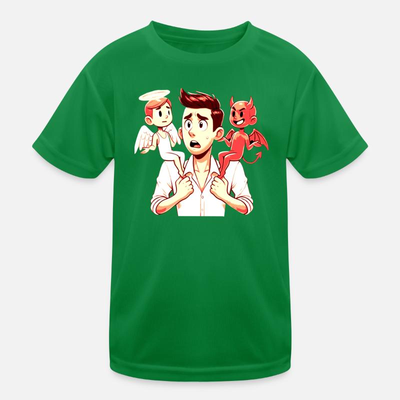 Déchiré la voix de la conscience T-shirt sport Enfant