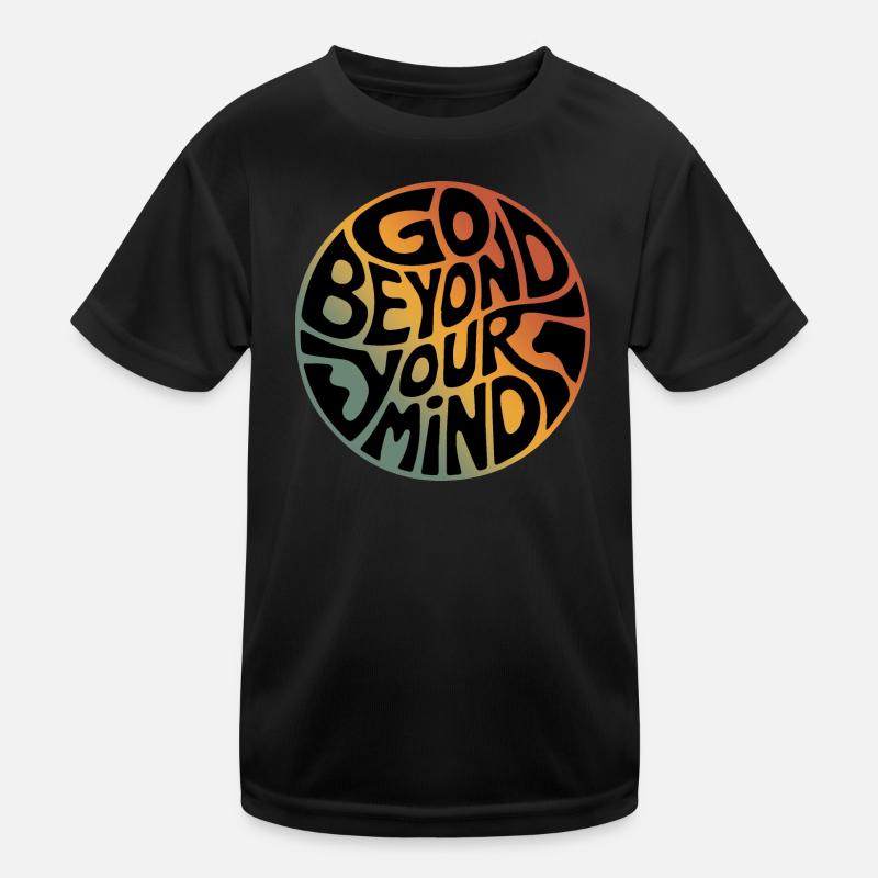 Go Beyond Your Mind Kids Functional T-Shirt