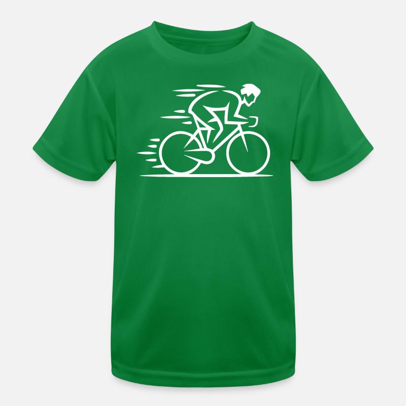 Minimalist Cycle Kids Functional T-Shirt