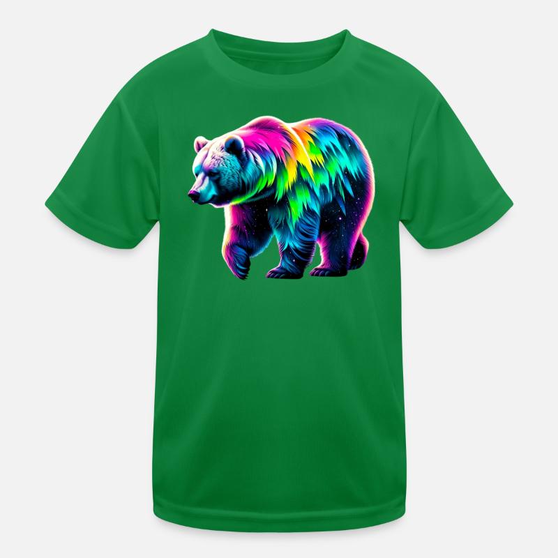 Bär Kinder Funktions-T-Shirt