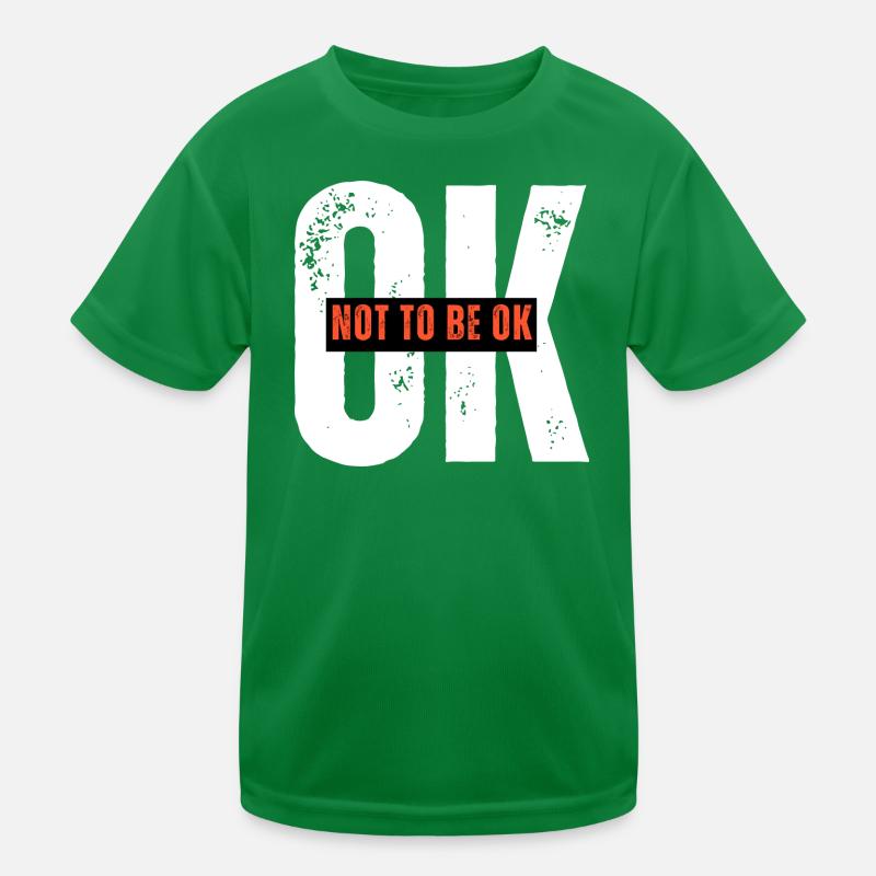 Assertive Protest Graphic T-Shirt Kids Functional T-Shirt