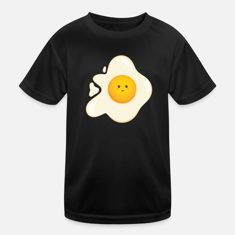 Süßes Spiegelei Kinder Funktions-T-Shirt