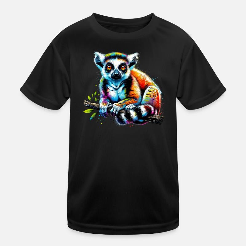 Lemur Kids Functional T-Shirt