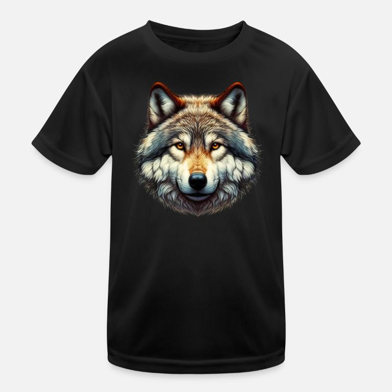 Loup T-shirt sport Enfant