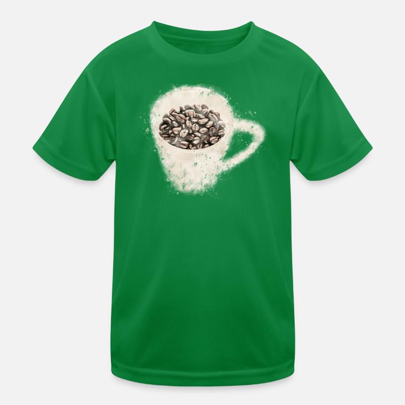 Coffee Kids Functional T-Shirt