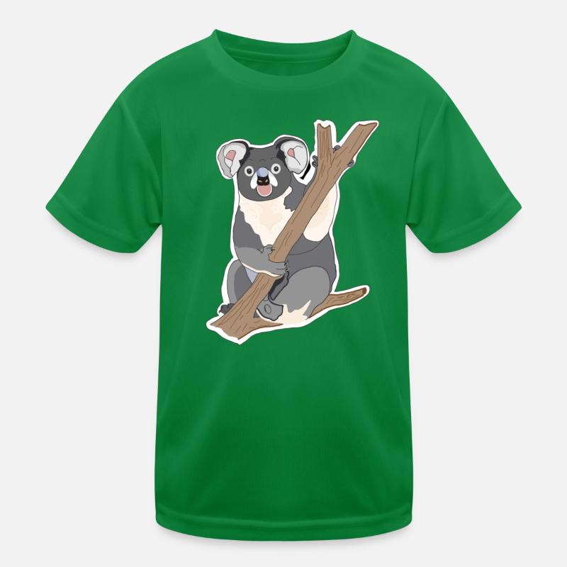 Koala Koalabär Kinder Funktions-T-Shirt