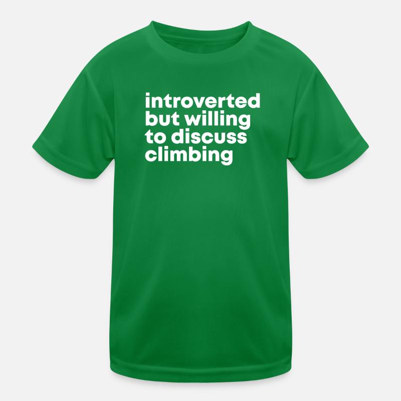 Kletterer Kletterer Kletterer Kinder Funktions-T-Shirt
