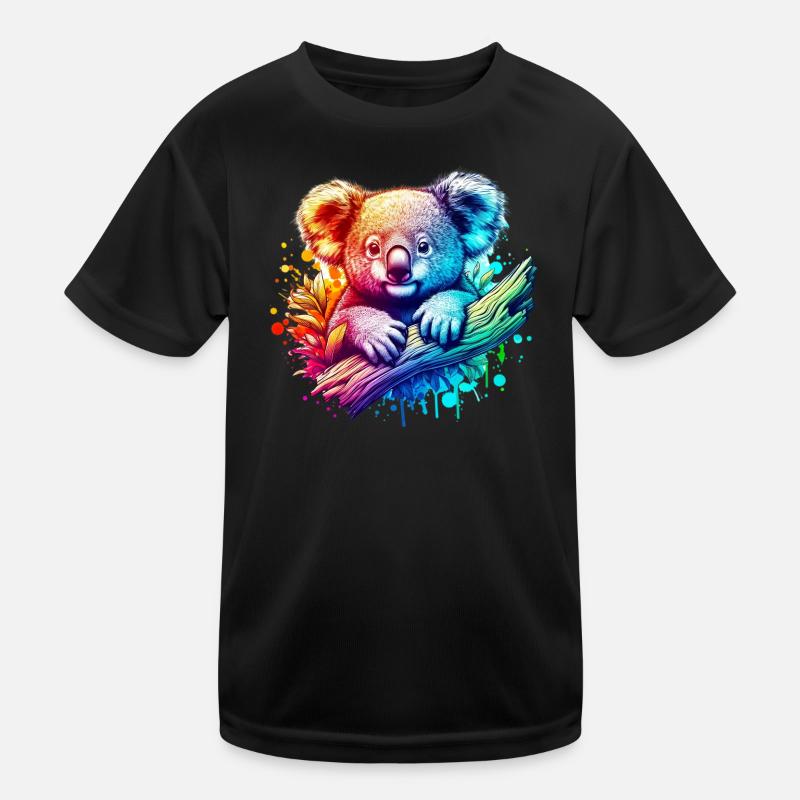 Koala Kinder Funktions-T-Shirt