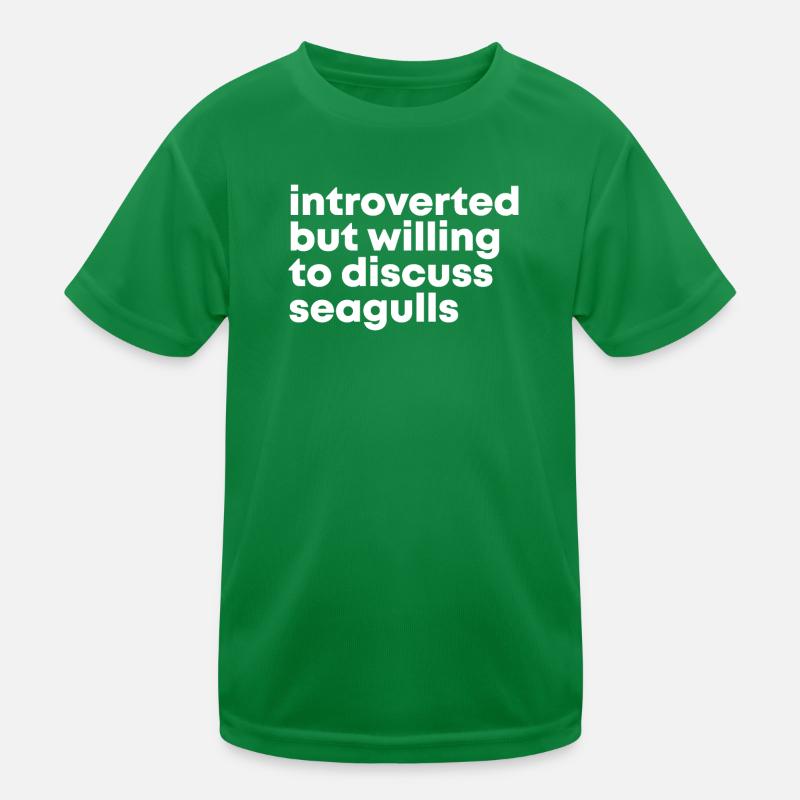 Möwe Kinder Funktions-T-Shirt