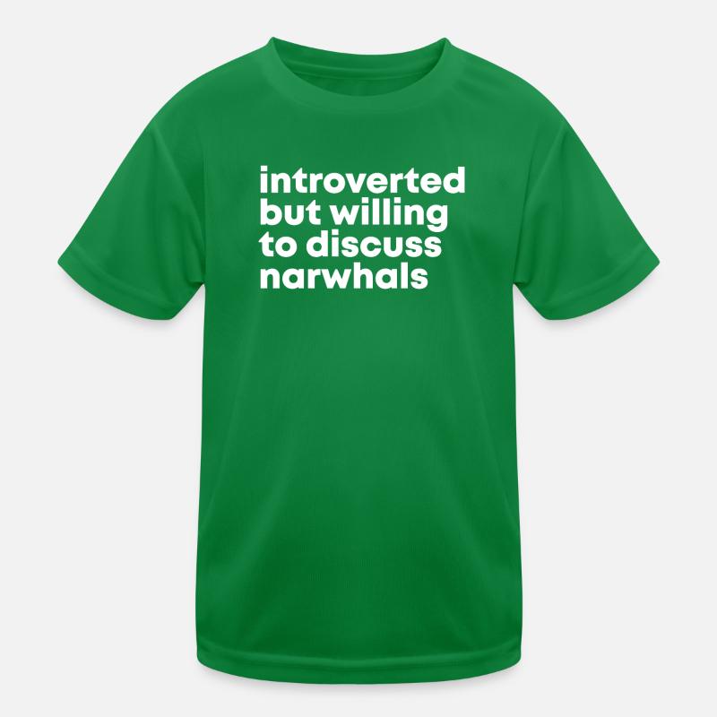 Narwal Kinder Funktions-T-Shirt