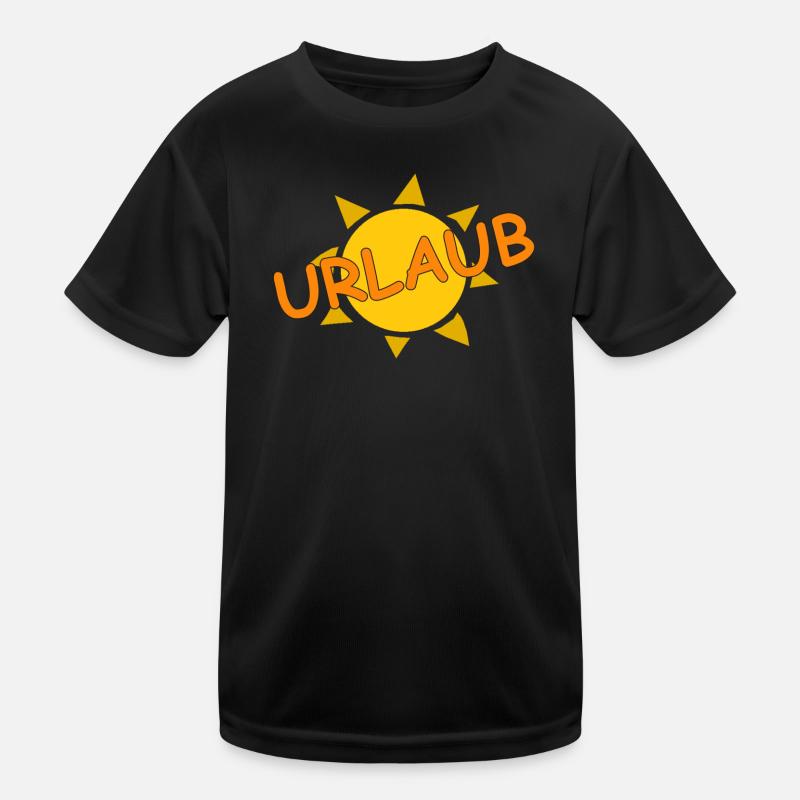 URLAUB Kinder Funktions-T-Shirt