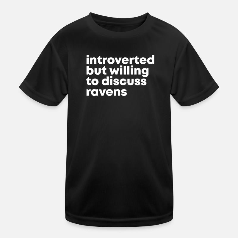 Raven Kids Functional T-Shirt