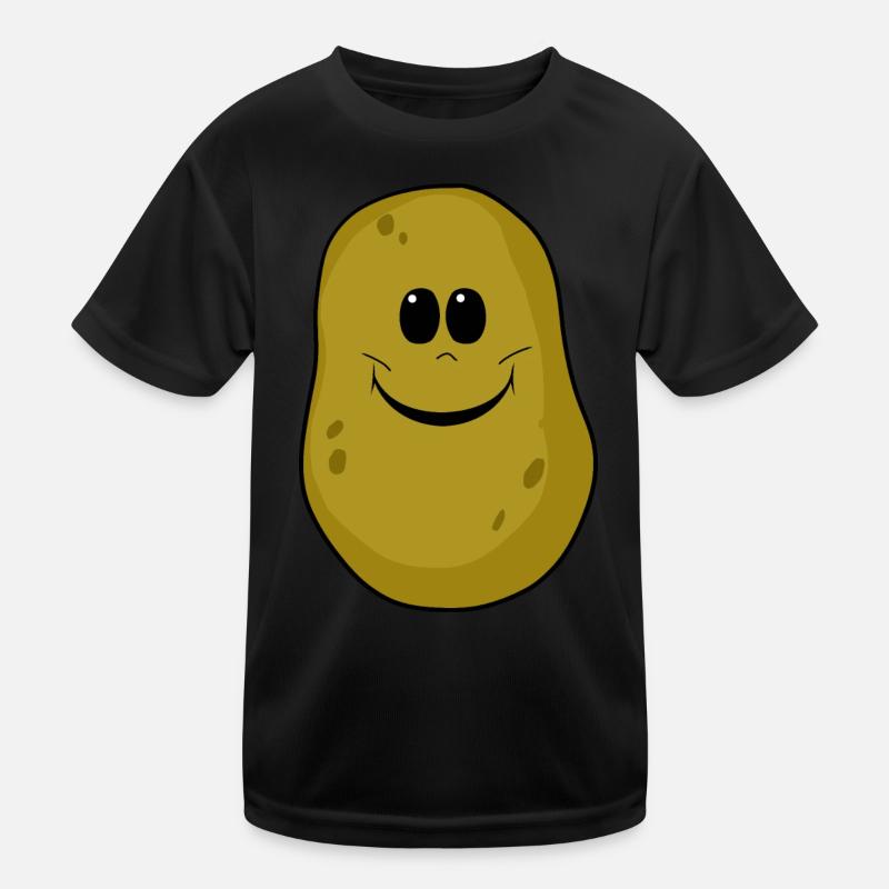 Carp Spoon Potatoes Kids Functional T-Shirt
