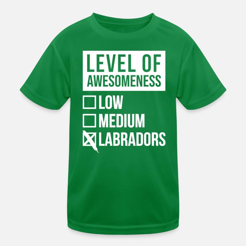 Labrador Kinder Funktions-T-Shirt