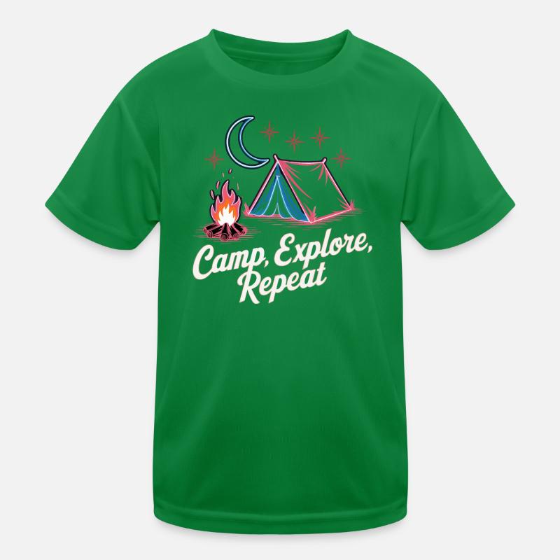 Camp Explore Repeat T-shirt sport Enfant