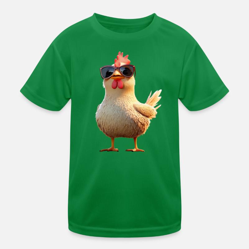 Poulet Poulet Poule Ferme Fermier Poulets mignons T-shirt sport Enfant