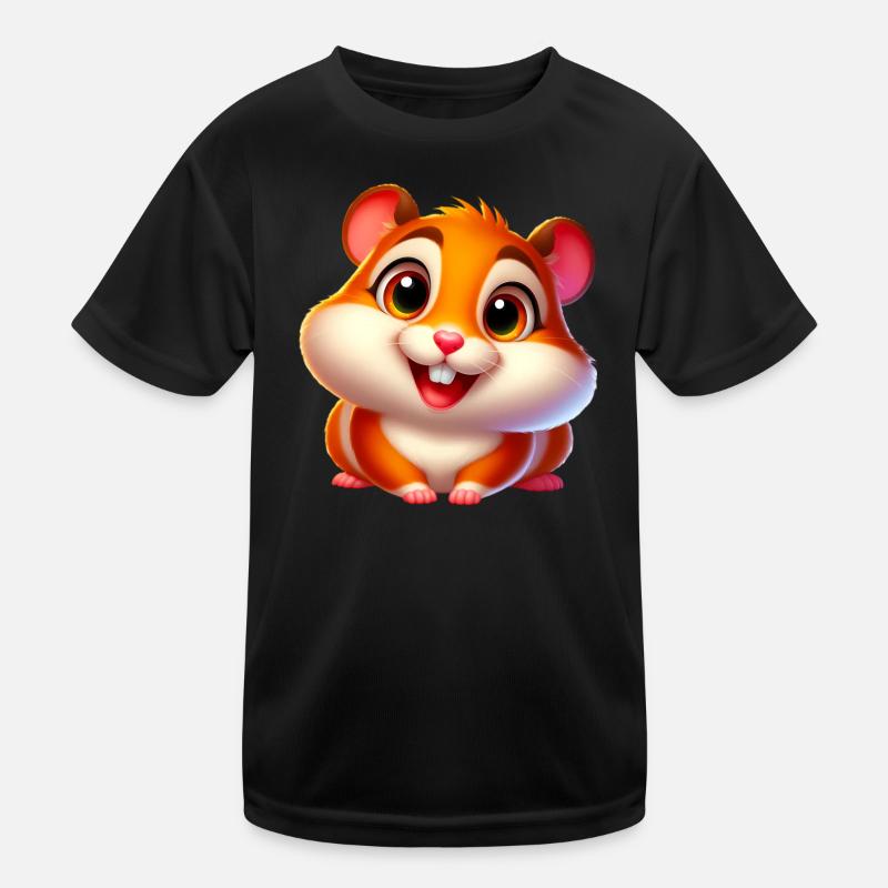 Hamster Kinder Funktions-T-Shirt