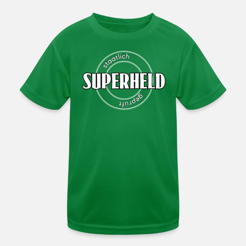 Superheld Kinder Funktions-T-Shirt