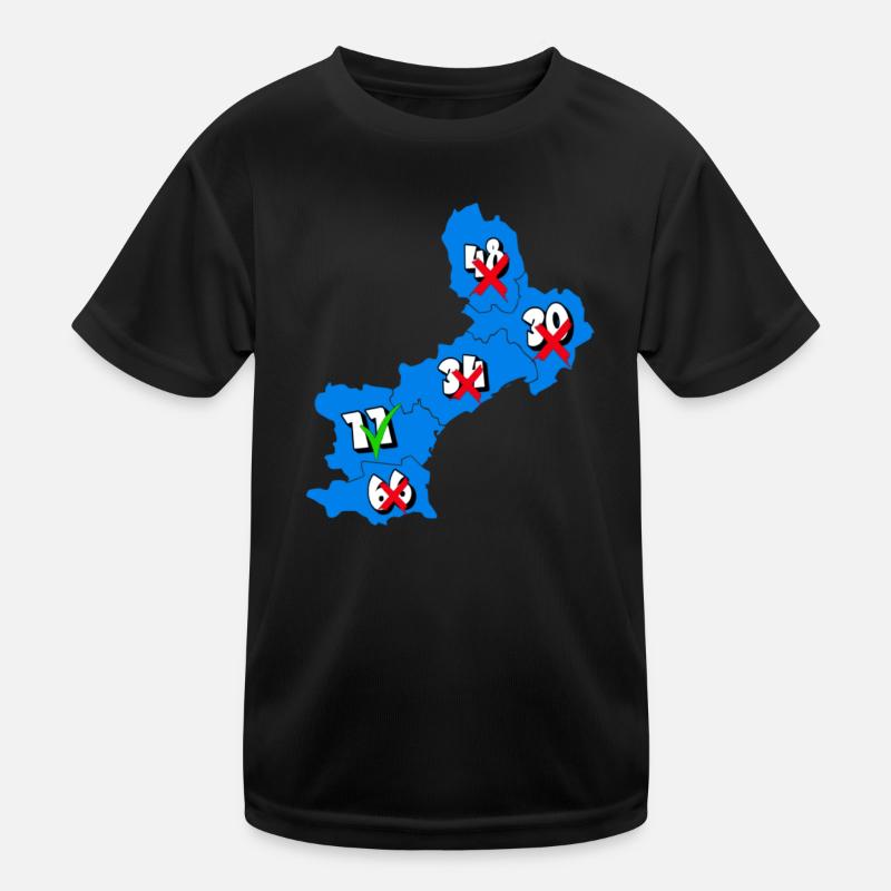 Région Languedoc Roussillon T-shirt sport Enfant