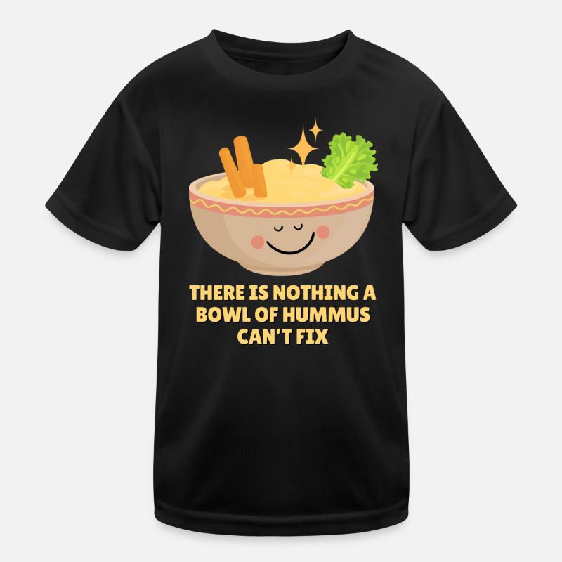 Wir lieben Hummus Kinder Funktions-T-Shirt