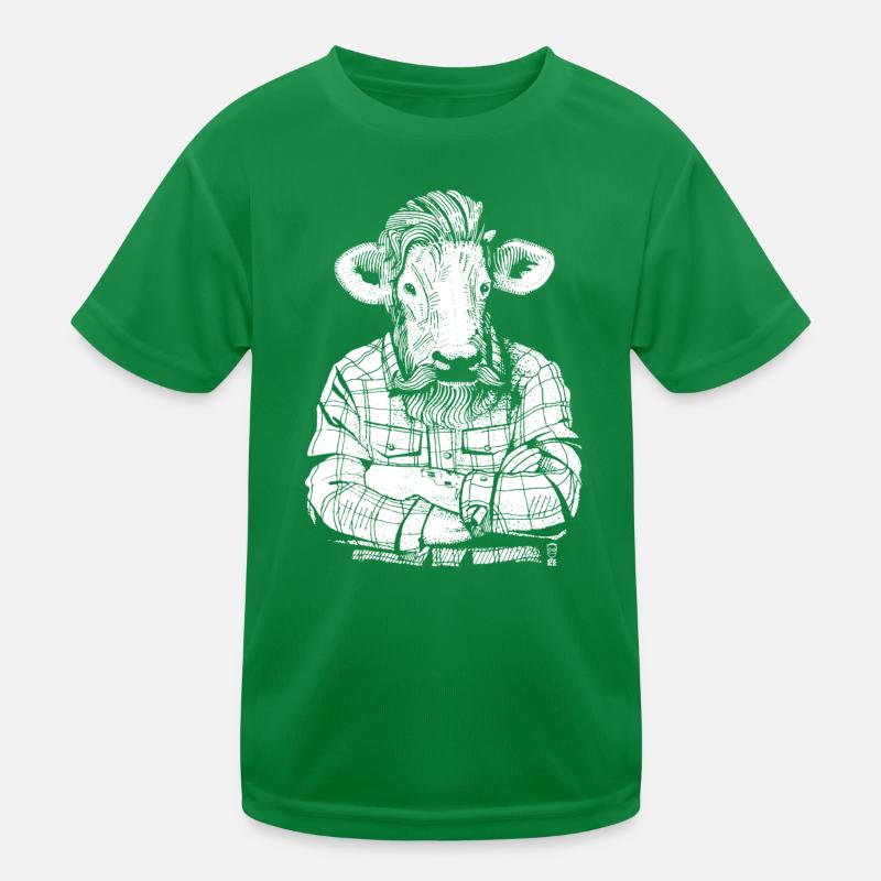 Mister Beef (weiße Version) Kinder Funktions-T-Shirt