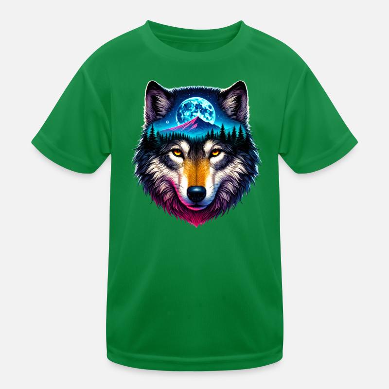 Wolf Kids Functional T-Shirt