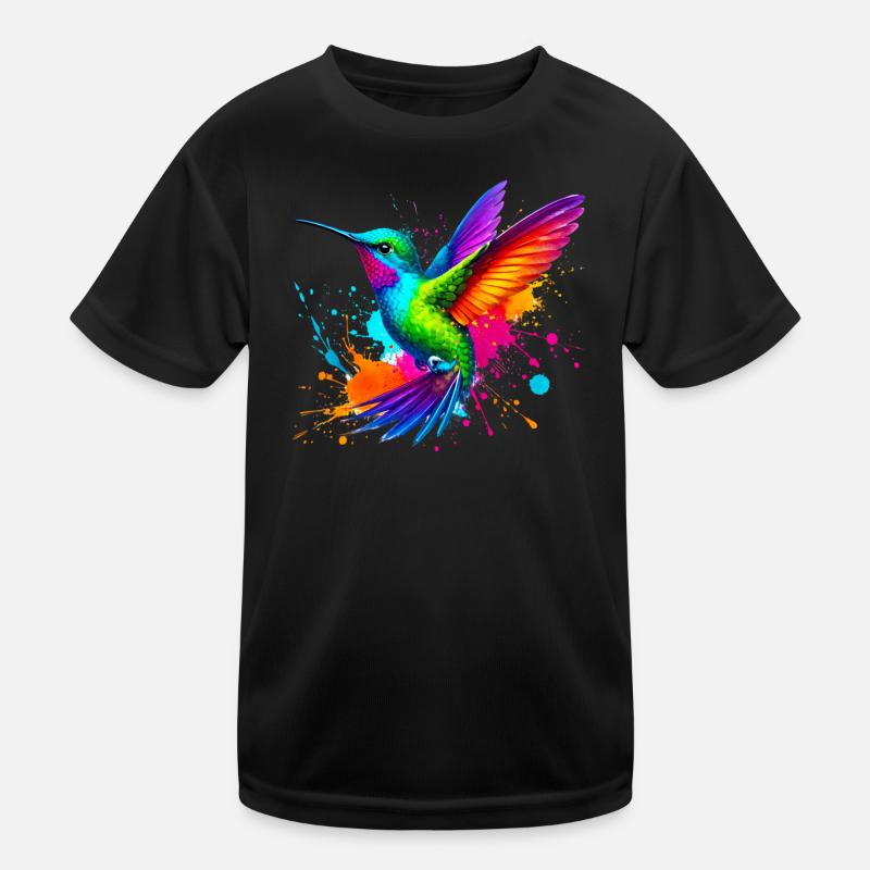 Kolibri Kinder Funktions-T-Shirt