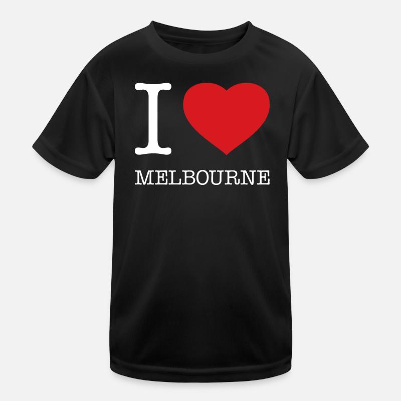 I LOVE MELBOURNE Kids Functional T-Shirt