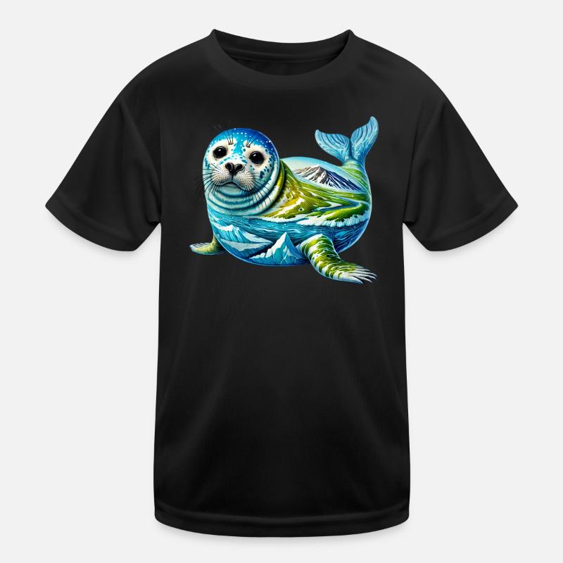 Seal Kids Functional T-Shirt