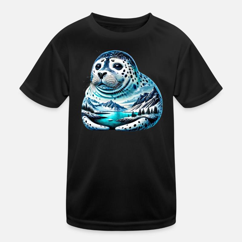 Siegel Kinder Funktions-T-Shirt