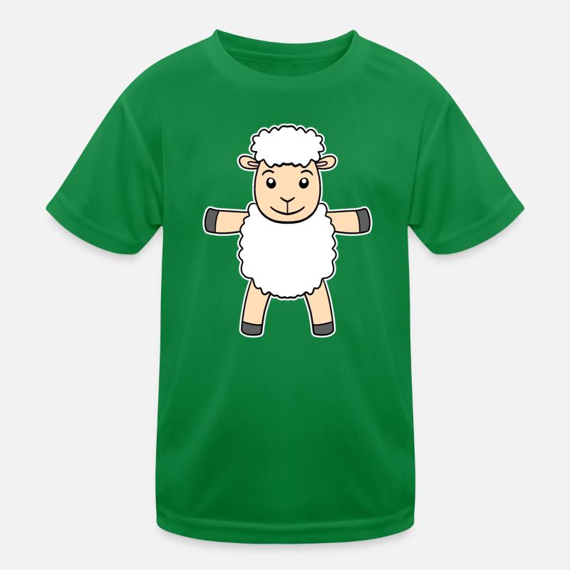 schaf Kinder Funktions-T-Shirt