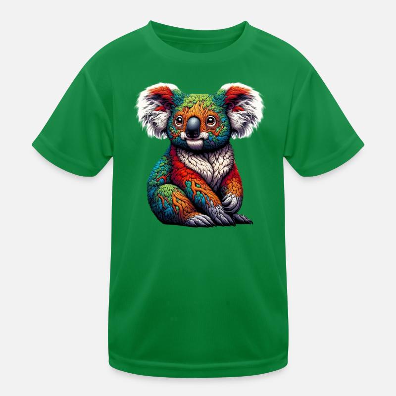 Koala Kinder Funktions-T-Shirt