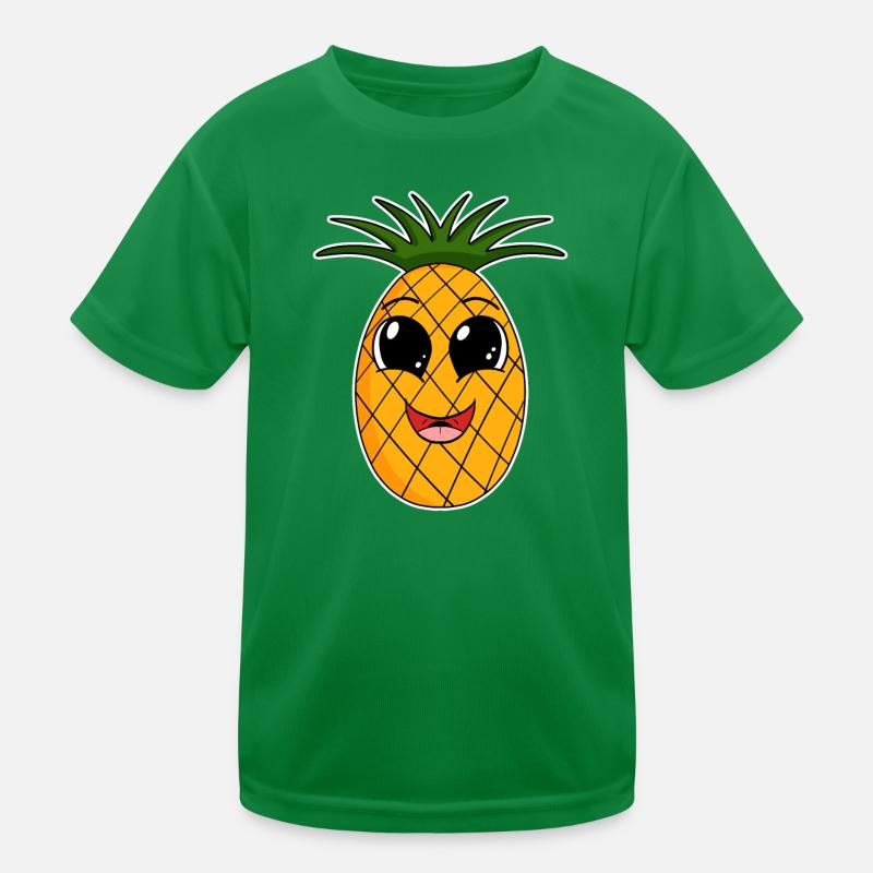 Ananas Obst Kinder Funktions-T-Shirt