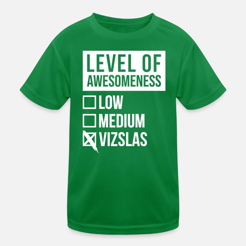 Vizsla Kinder Funktions-T-Shirt