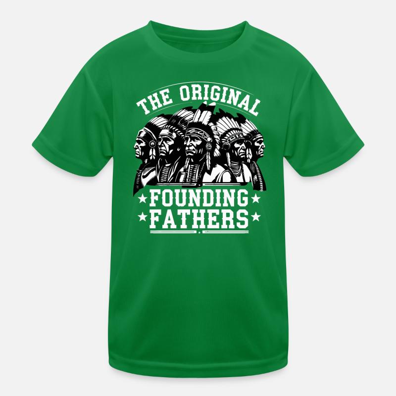 Die ursprünglichen Gründerväter Kinder Funktions-T-Shirt