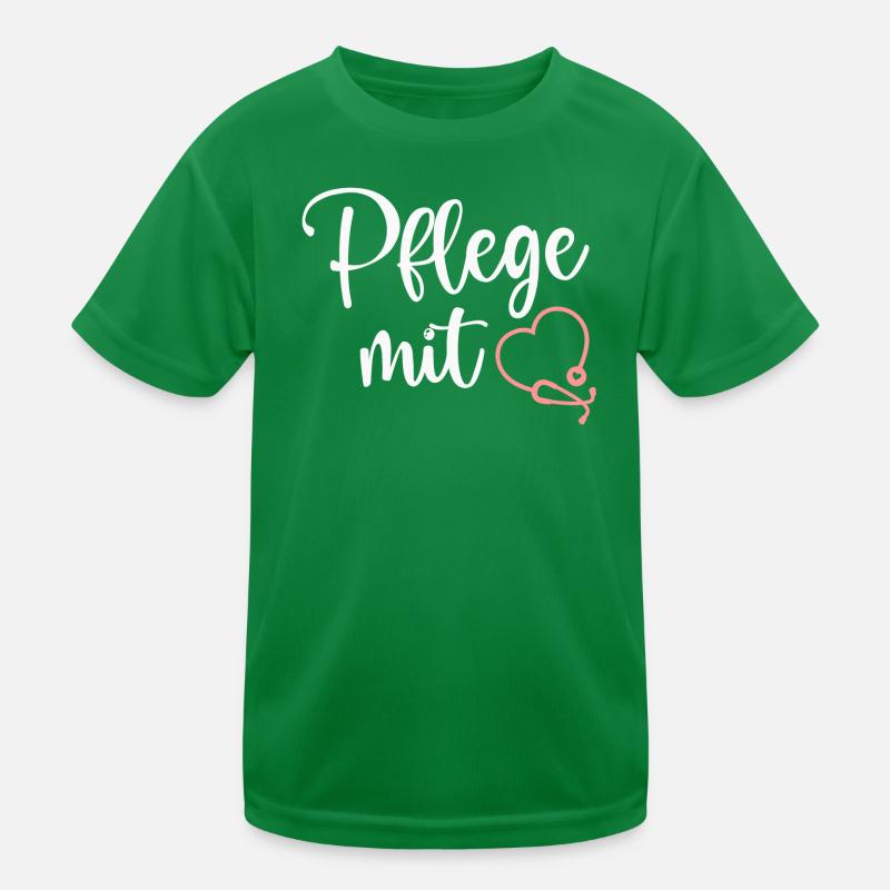 Pflege Krankenschwester Kinder Funktions-T-Shirt