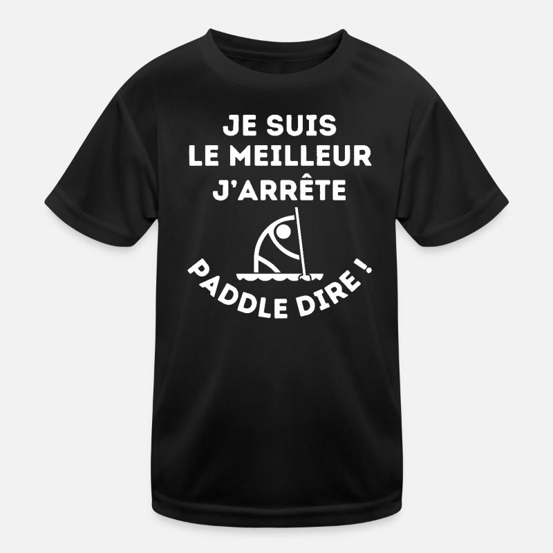 paddle, paddle board, paddle boarding Kids Functional T-Shirt