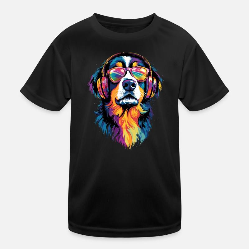 Berner Sennenhund Süße Hunde Schweizer Sennenhunde Kinder Funktions-T-Shirt