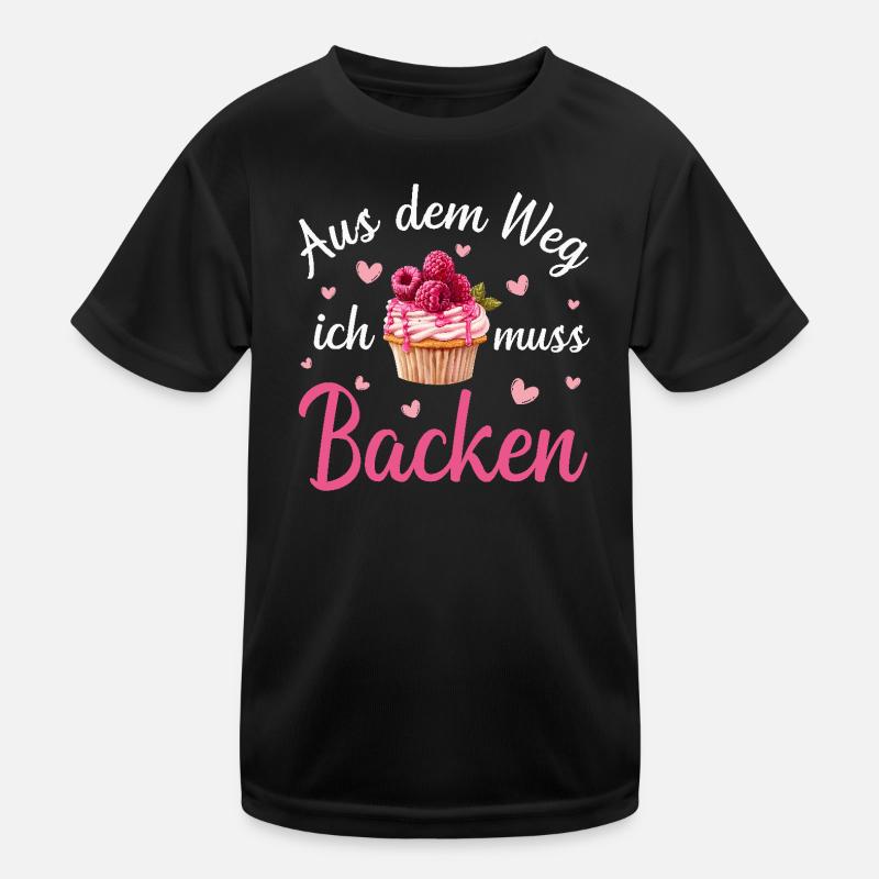 Baking Baker Baker Kids Functional T-Shirt