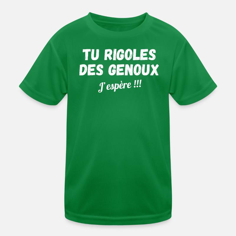 phrase drôles, citation, sarcasme T-shirt sport Enfant