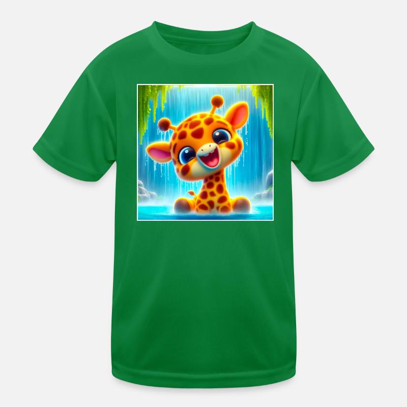 Giraffe Kids Functional T-Shirt