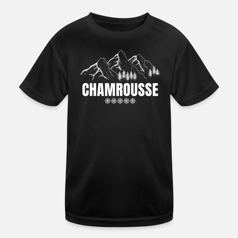 Chamrousse, Skigebiet, Skigebiet Kinder Funktions-T-Shirt