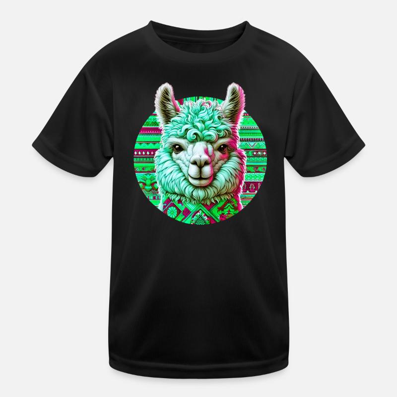Alpaca Kids Functional T-Shirt