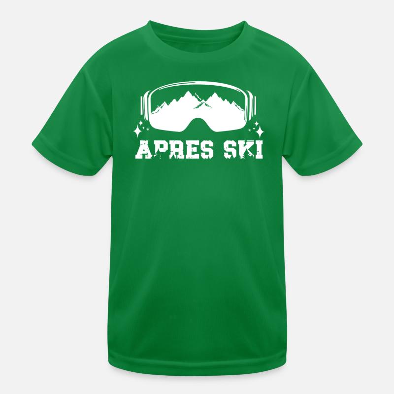 Après Ski , Ski Goggles Kids Functional T-Shirt