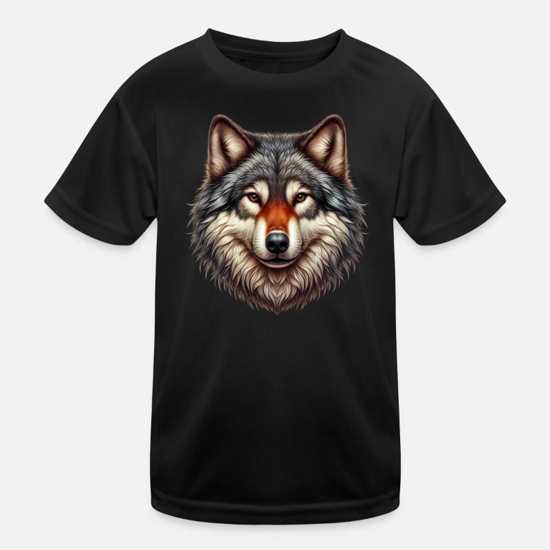 Loup T-shirt sport Enfant