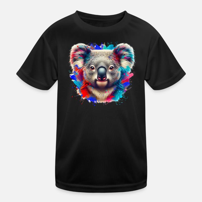 Koala Kinder Funktions-T-Shirt