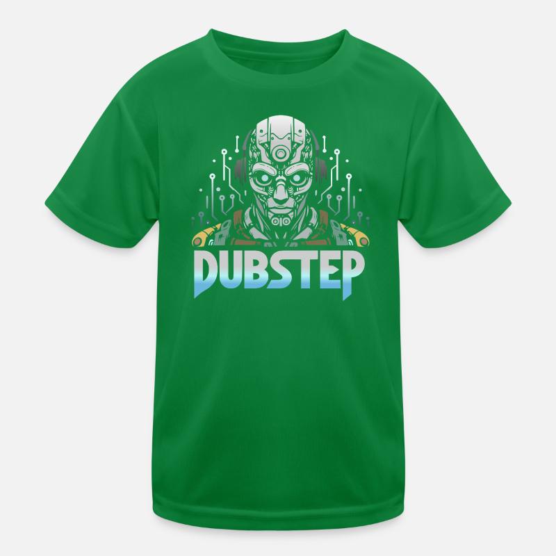 Dubstep Cyborg Kids Functional T-Shirt