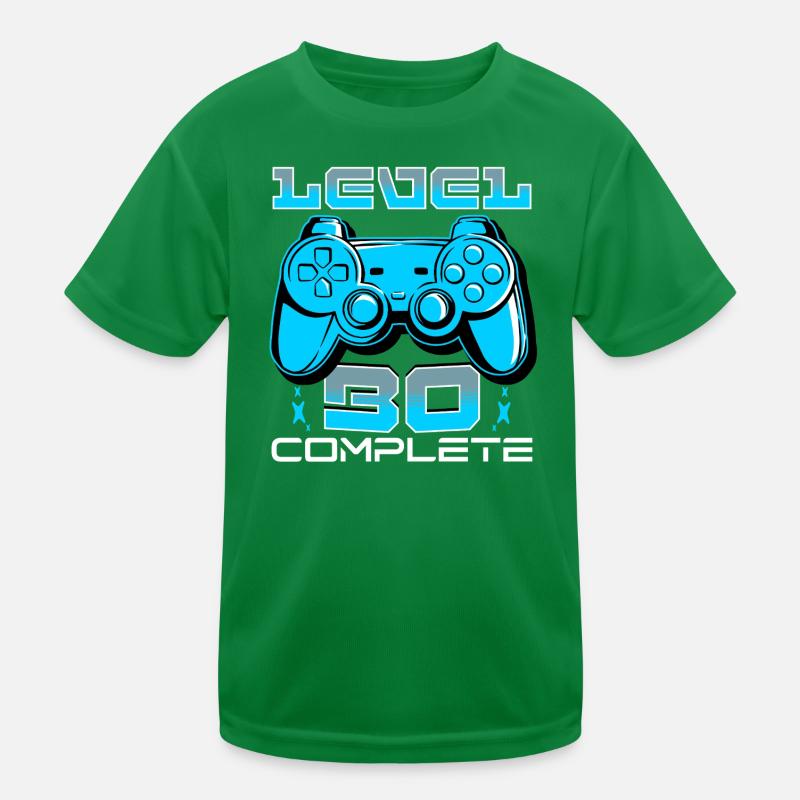 Level 30 Complete Gamepad Kids Functional T-Shirt